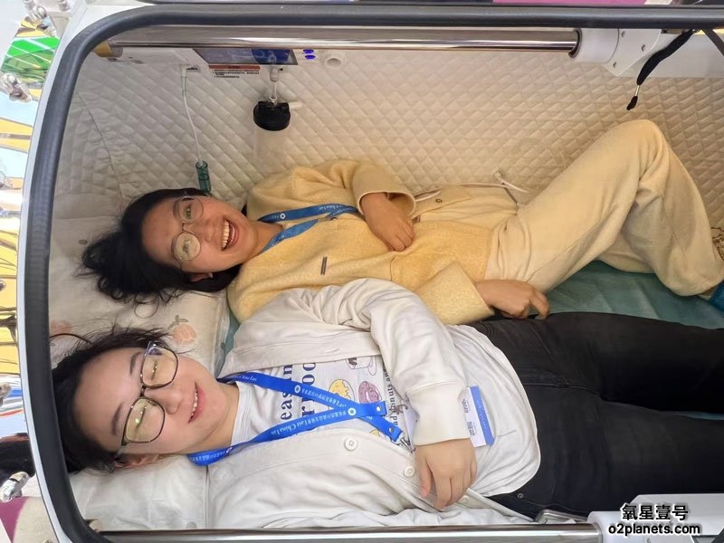 氧星壹号家用高压氧舱华交会精彩瞬间