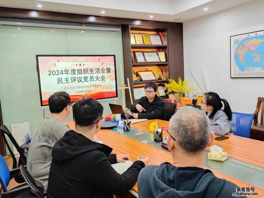 上海宝邦开展2024年度组织生活会暨民主评议党员大会