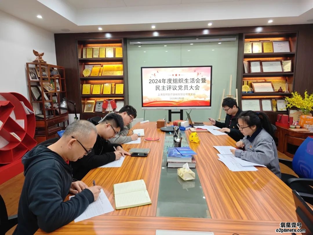 上海宝邦开展2024年度组织生活会暨民主评议党员大会