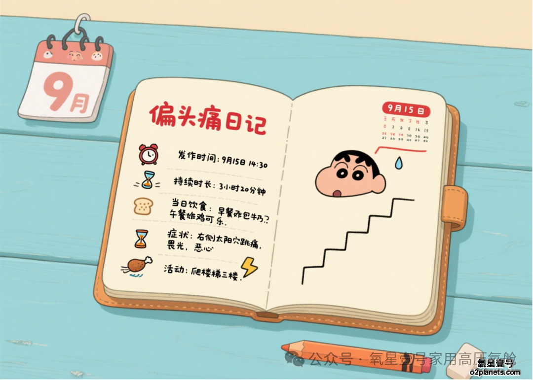 偏头痛的“氧”护之道:告别止痛药,拥抱新生活