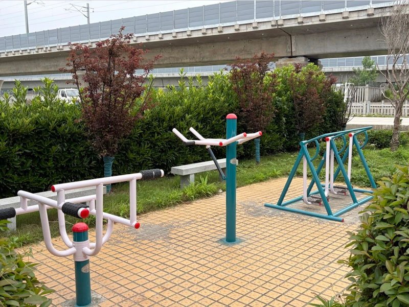 上海宝邦助力新姚村网格阵地即将完工
